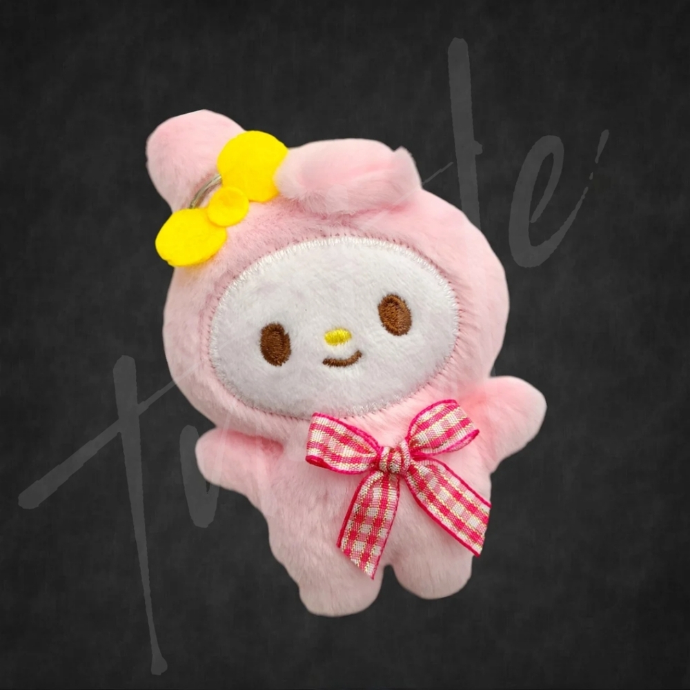 My Melody Plush Keychain